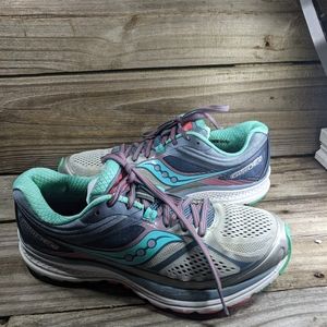 Saucony running guide 10,S9, grey, green 🍏